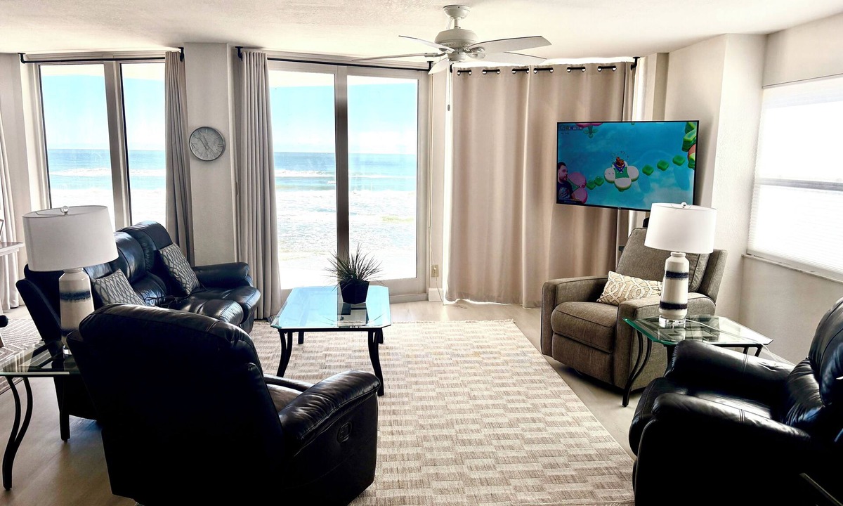 Daytona Beach Shores House | Brand new balconies -3 bedroom 3 bath on the beach! Great summer rates