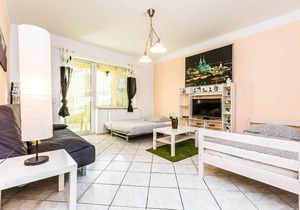 E01 Workers Apartment in a quiet location in Eitorf with a terrace with a seating area in Eitorf
