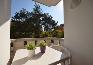 Studio with air conditioning and balcony in Bibione