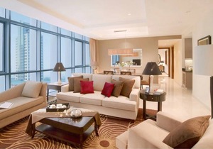 Three Bedroom Apartment, Oakwood Premier Cozmo Jakarta in South Jakarta