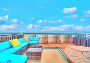 WOW Modern Direct Oceanfront Sundeck balcony Terrance condo. STUNNING in Myrtle Beach