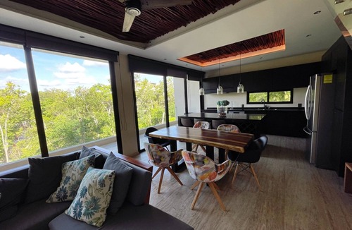 Zama Apartment | Amazing Penthouse Pvt Pool + Apartment W/Hot Tub+TerraceRoof +Top Lounge