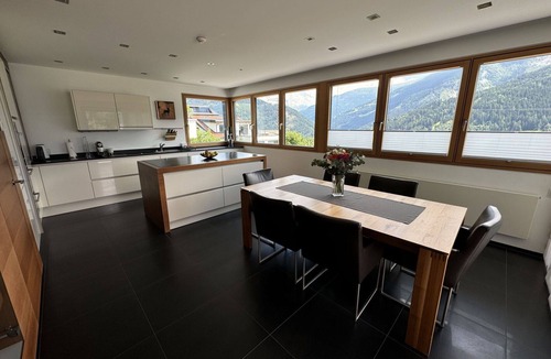 Stanz bei Landeck Villa | Beautiful private villa for 6 guests with WIFI, pool, TV, patio and panoramic view