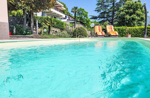 Besazio Apartment | Lovely apartment for 4 guests with WIFI, private pool, TV, patio and panoramic view
