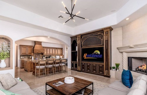 North Scottsdale Villa | Million $ Estate+Pickle+Tennis+GolfSimulator+Spa