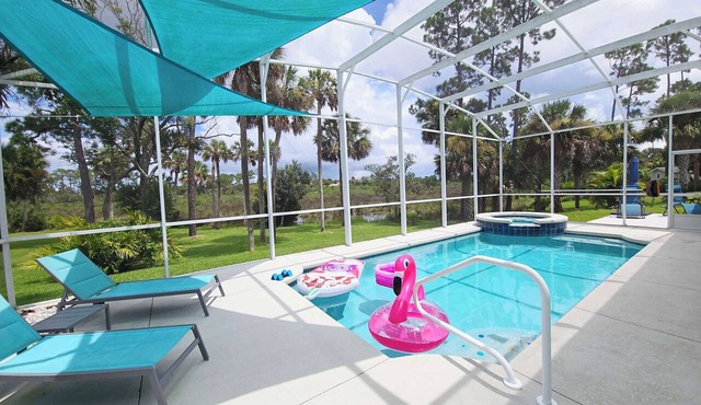 5BR Retreat | Pool/SPA (Opt Heat), Bikes, Views! in Palm Coast