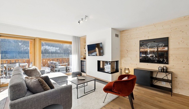 Beautiful 3 bedroom apartment with jacuzzi in Montagnier - By Mrs Miggins in Champéry