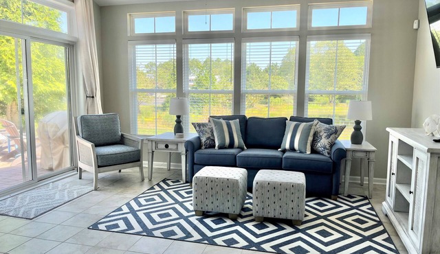Beautiful Bay Forest Villa with First-Floor Primary Suite Near Bethany Beach in Ocean View