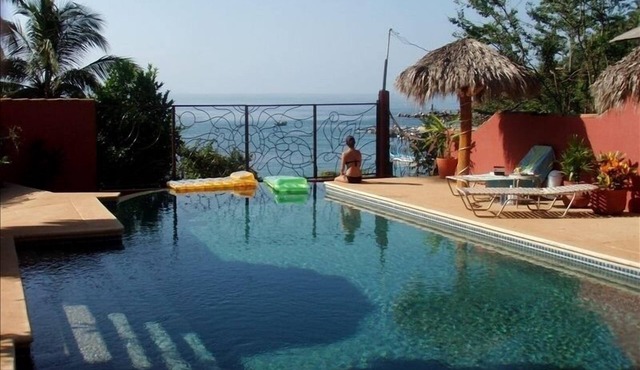Chacala Beachfront Home with Awesome Views in Chacala