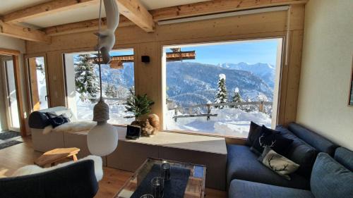 Chalet Baumfuchs direkt an der Talabfahrt Belalp in Blatten bei Naters