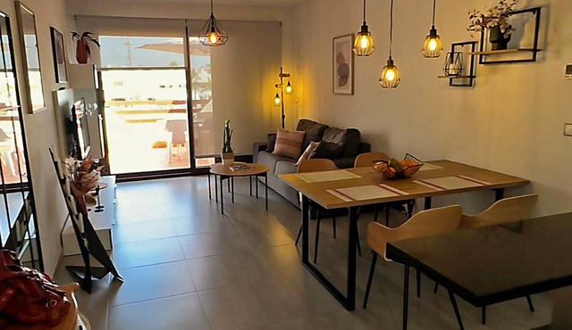Charming apartment 200m from beach with communal garden in San Juan de los Terreros