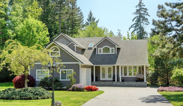 Country Home on Garden Gate Drive in Brentwood Bay