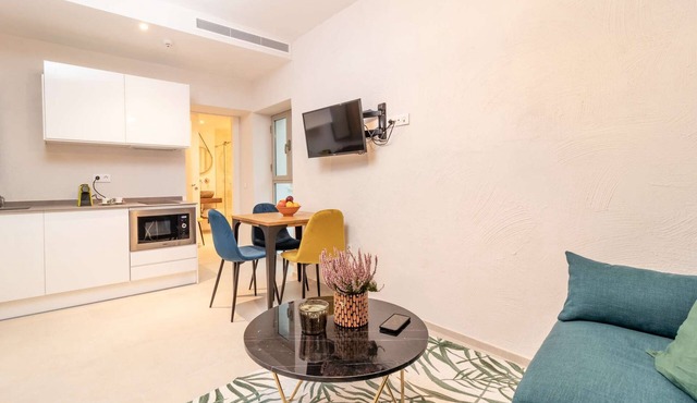 Deluxe Apartment with Outside Patio View in Sevilla