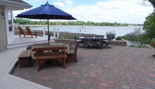 Direct Waterfront -Charming 3-BR house with AC, fitness room in Old Saybrook in Old Saybrook