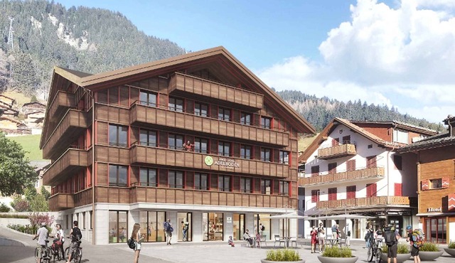 Holiday apartment with balcony and wifi in Adelboden