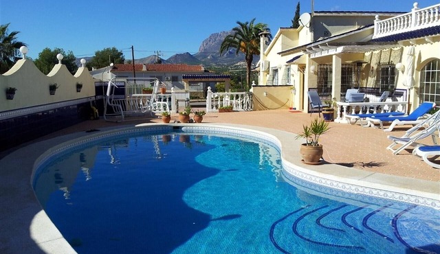 "Holiday villa Albir - Alfaz del Pi" with Mountain View, Pool, A/C & Wi-Fi in Benidorm