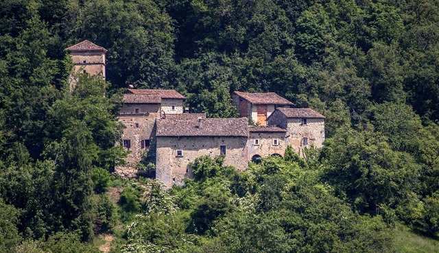House-Tower in 15th Century Borgo Fontanini - with mountain views in Zocca