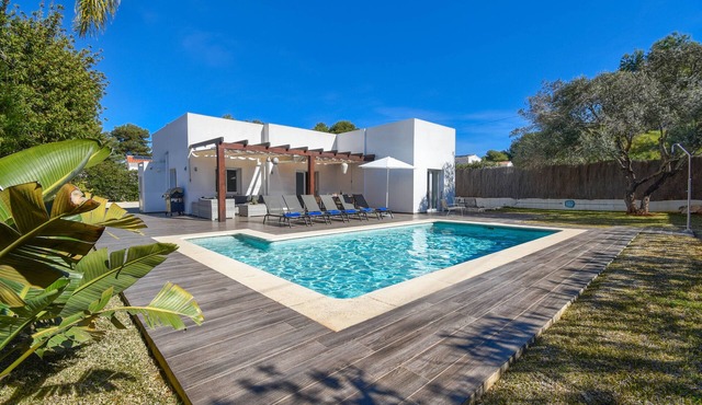 Modern and comfortable villa in Javea, Costa Blanca, Spain with private pool for 4 persons in Javea