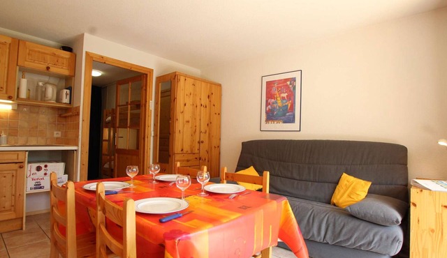 Mountain Area Studio for 4 in Chantemerle, Serre-Chevalier in Saint-Chaffrey