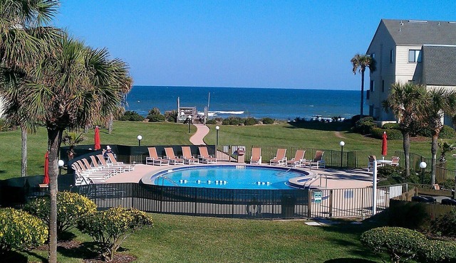 Ocean view 2 bedroom, 2.5 bath townhouse. in St. Augustine