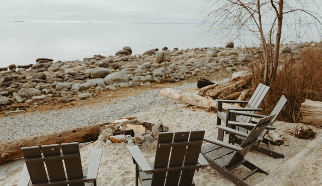 Oceanview Heron Studio in qathet Regional District