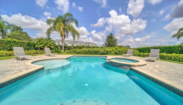 Poolside Evenings After Disney Adventures/Encore Resort/Private Pool and Spa in Kissimmee