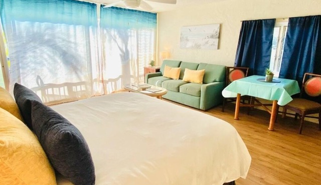 Private Prince Kuhio Studio Sleeps 4. A/C and Plenty of Ocean Breeze in Koloa