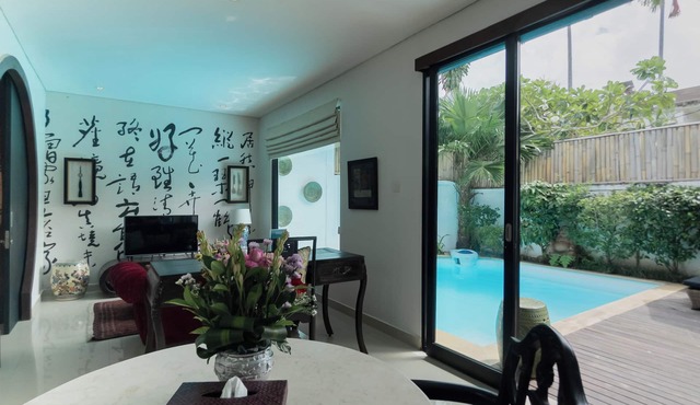 Relax & Recharge at Oaini Villa with Pool, Garden & Work Desk in Seminyak