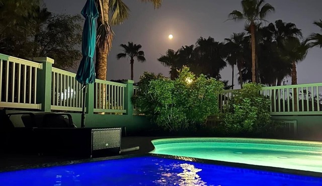 Romantic Villa w/Sunset, SpaceX & Fireworks Views, Plus Private Pool & Hot Tub! in South Padre Island