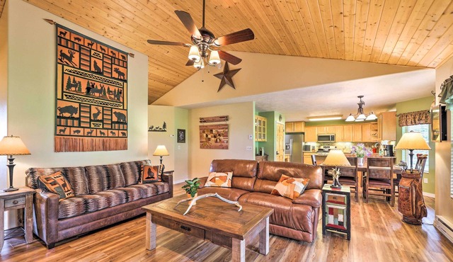 Star Valley Ranch Home w/ Snowmobile Parking! in Star Valley Ranch