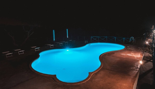 The olive tree, apartment with pool 5 minutes from the sea in Marche