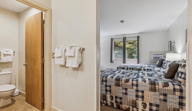 Two Double bed Standard Hotel room 217 in Killington