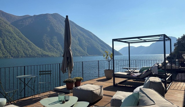 Unique lake house in gorgeous Gandria in Lugano