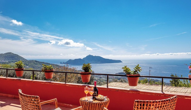 Villa Aprea - luxury villa with stunning views and private heated pool in Massa Lubrense