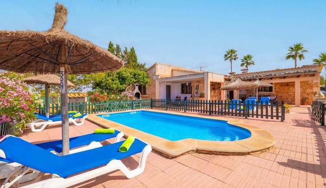 VILLA CÉSAR - Villa with private pool and free Wifi in Campos in Campos