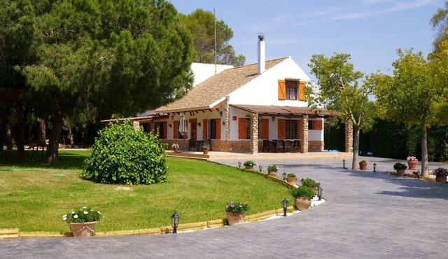 Villa de lujo con piscina a 5 minutos de la playa in Santiago de la Ribera