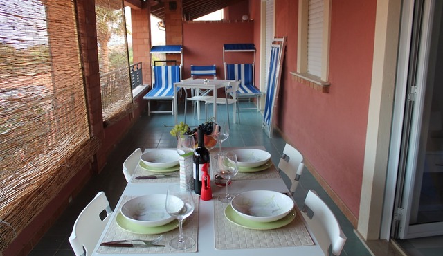 Le Dune Residence apartment 10 meters from the Blue Flag beach in Santa Maria del Focallo