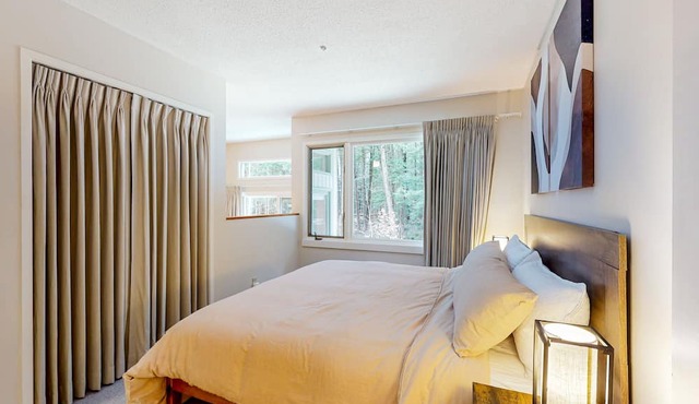 Renovated condo with fireplace, pool, tennis & sauna - near Sugarbush in Waitsfield